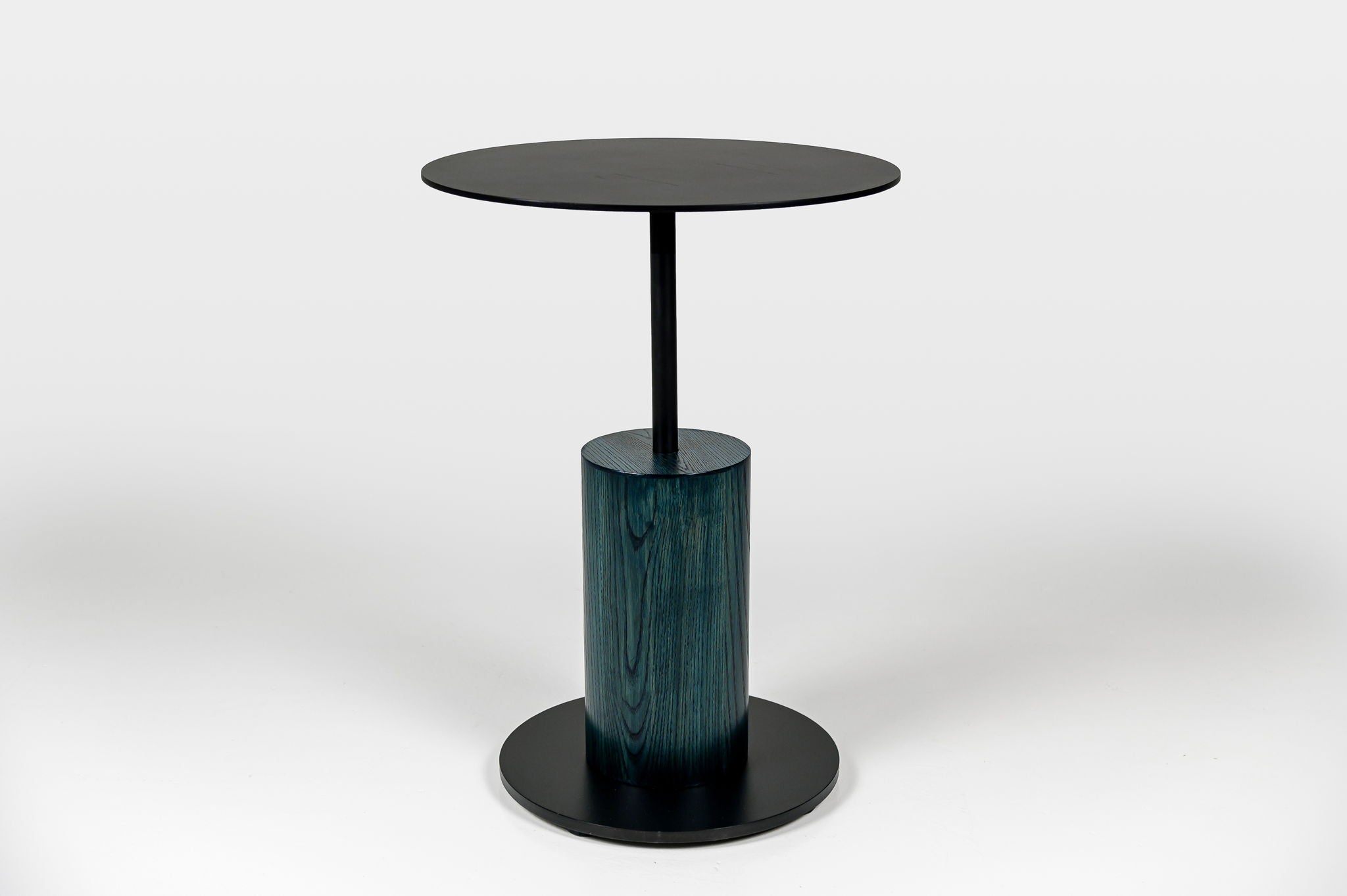 Cylindrical Pedestal Accent Table