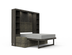 Academy Wall Bed with Sofa - Queen Size - Vertical