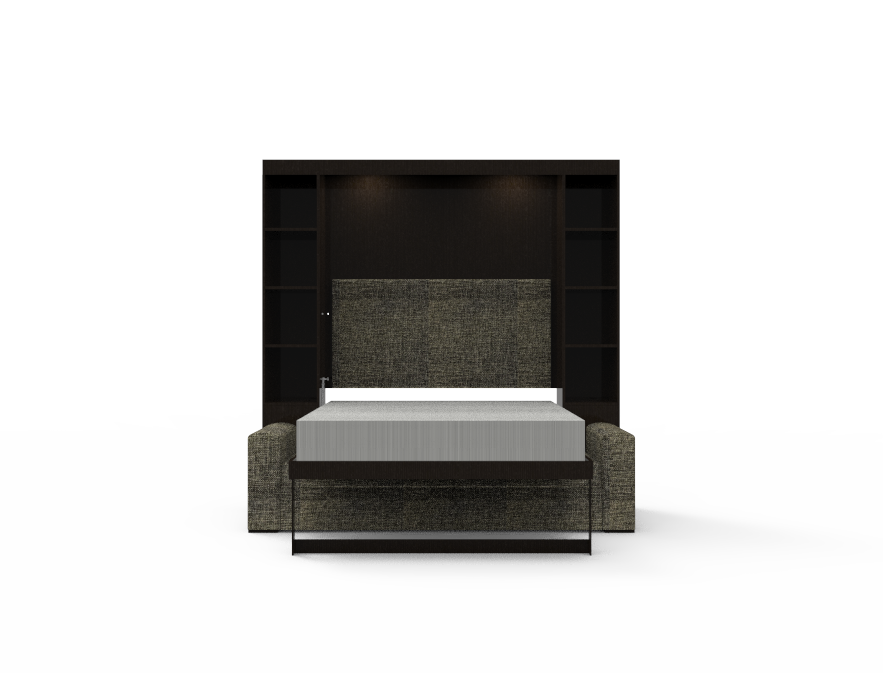 Academy Wall Bed with Sofa - Queen Size - Vertical
