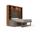 Academy Wall Bed with Sofa - Queen Size - Vertical