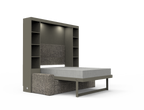 Academy Wall Bed with Sofa - Queen Size - Vertical