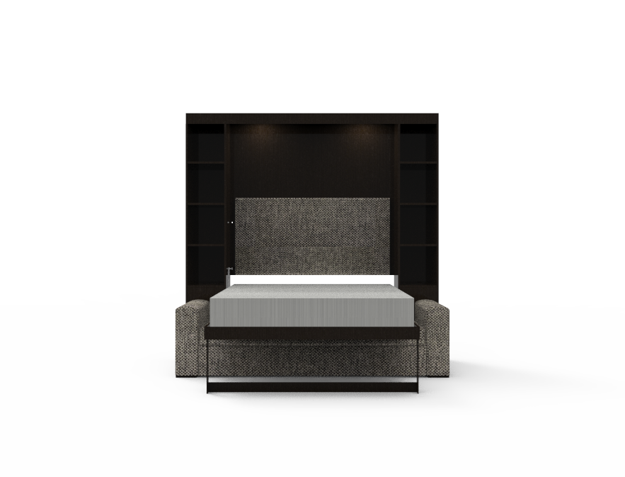 Academy Wall Bed with Sofa - Queen Size - Vertical