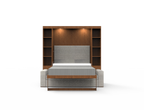 Academy Wall Bed with Sofa - Queen Size - Vertical