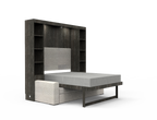 Academy Wall Bed with Sofa - Queen Size - Vertical