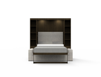 Academy Wall Bed with Sofa - Queen Size - Vertical
