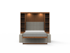 Academy Wall Bed with Sofa - Queen Size - Vertical