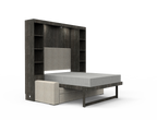 Academy Wall Bed with Sofa - Queen Size - Vertical