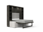 Academy Wall Bed with Sofa - Queen Size - Vertical