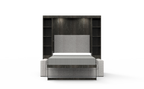 Academy Wall Bed with Sofa - Queen Size - Vertical