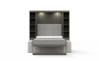 Academy Wall Bed with Sofa - Queen Size - Vertical