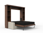 Academy Wall Bed with Sofa - Vertical - Queen Size