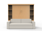Academy Wall Bed with Sofa - Vertical - Queen Size