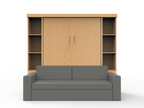 Academy Wall Bed with Sofa - Vertical - Queen Size