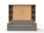 Academy Wall Bed with Sofa - Vertical - Queen Size