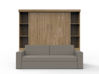 Academy Wall Bed with Sofa - Vertical - Queen Size