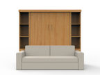 Academy Wall Bed with Sofa - Vertical - Queen Size