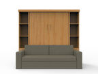 Academy Wall Bed with Sofa - Vertical - Queen Size