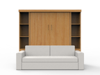 Academy Wall Bed with Sofa - Vertical - Queen Size