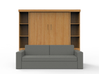 Academy Wall Bed with Sofa - Vertical - Queen Size
