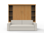 Academy Wall Bed with Sofa - Vertical - Queen Size