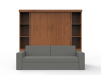 Academy Wall Bed with Sofa - Vertical - Queen Size