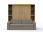 Academy Wall Bed with Sofa - Vertical - Queen Size
