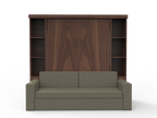 Academy Wall Bed with Sofa - Vertical - Queen Size