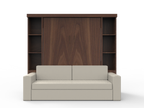 Academy Wall Bed with Sofa - Vertical - Queen Size