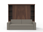 Academy Wall Bed with Sofa - Vertical - Queen Size
