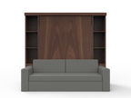 Academy Wall Bed with Sofa - Vertical - Queen Size