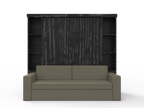 Academy Wall Bed with Sofa - Vertical - Queen Size