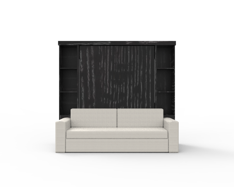 Academy Wall Bed with Sofa - Vertical - Queen Size