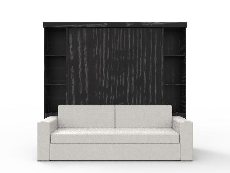 Academy Wall Bed with Sofa - Vertical - Queen Size