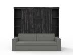 Academy Wall Bed with Sofa - Vertical - Queen Size