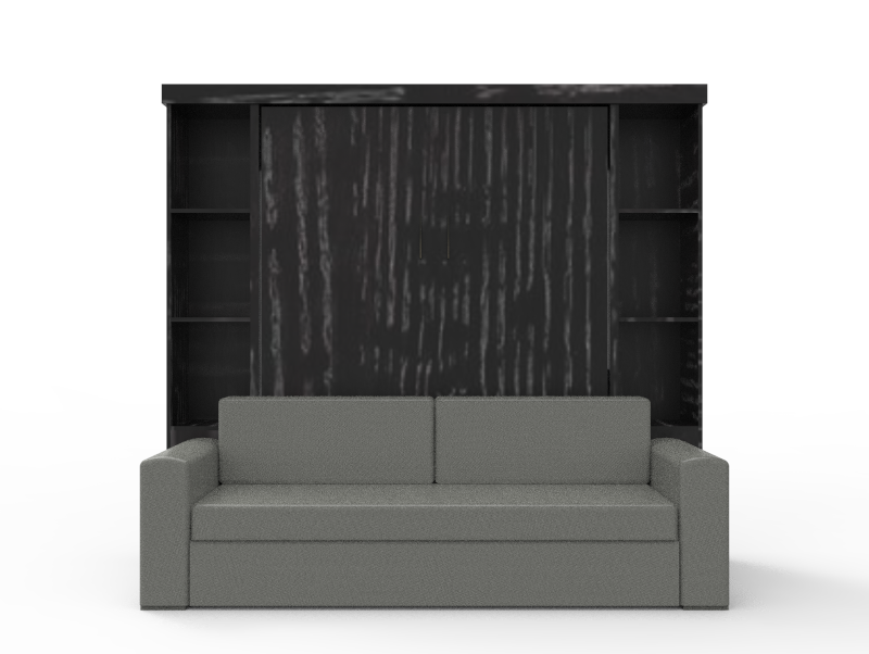 Academy Wall Bed with Sofa - Vertical - Queen Size