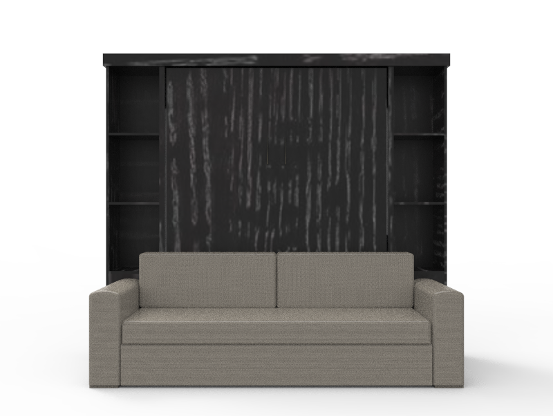 Academy Wall Bed with Sofa - Vertical - Queen Size