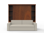 Academy Wall Bed with Sofa - Vertical - Queen Size