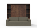 Academy Wall Bed with Sofa - Vertical - Queen Size