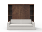 Academy Wall Bed with Sofa - Vertical - Queen Size