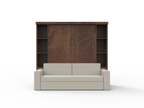 Academy Wall Bed with Sofa - Vertical - Queen Size