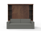Academy Wall Bed with Sofa - Vertical - Queen Size
