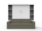 Academy Wall Bed with Sofa - Vertical - Queen Size