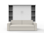 Academy Wall Bed with Sofa - Vertical - Queen Size
